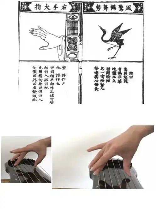 古琴笔记~右手四指八法_手势_古琴_传统文化_知识_艺术
