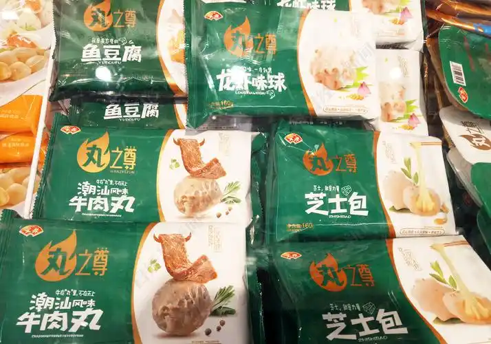 安井食品的部分产品 图片来源:每经记者 张韵 摄(资料图)
