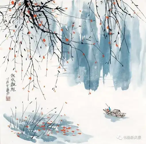 这组国画小品,清新淡雅,美不胜收!