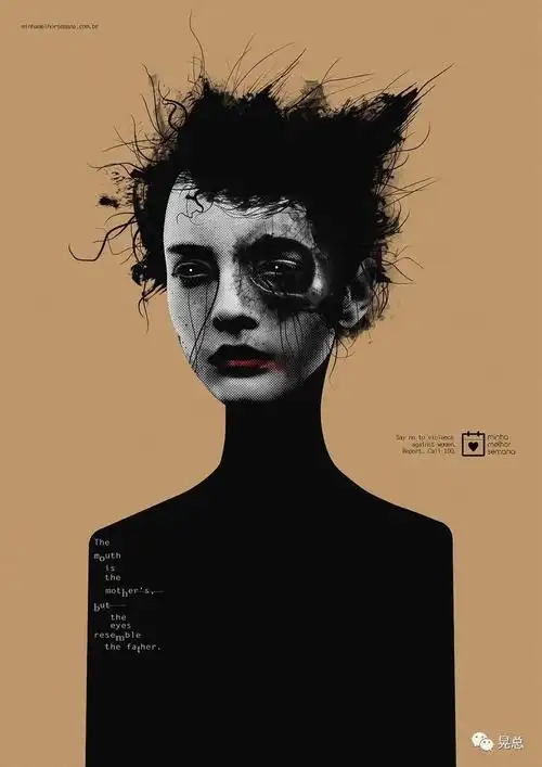 女性公益广告针对女性的暴力行为有一千张面孔