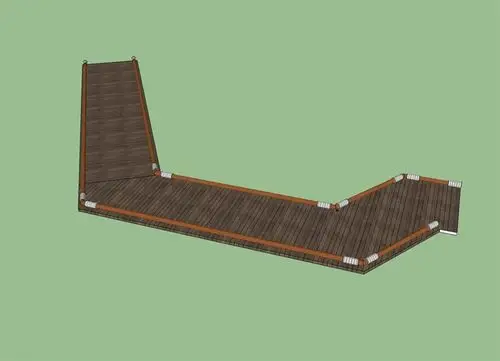 多款特色水上山地木栈道设计su模型[原创]