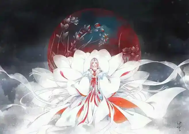 古风*手绘*水彩*古装*动漫*狐妖-堆糖,美好生活