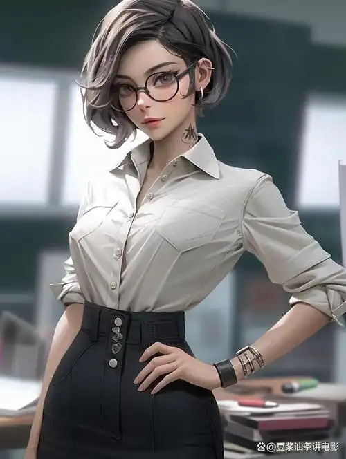 美女二次元女教师合集