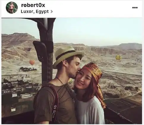 许婧与外籍男友