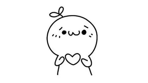 各种发射爱心简笔画