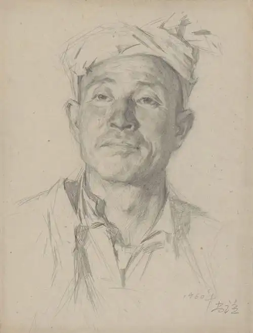 展讯丨"时代生活的肖像——靳尚谊素描展"