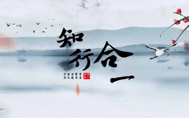 《知行合一》学生自制,弘扬中华传统文化,为传统诗词文化尽绵薄之力!