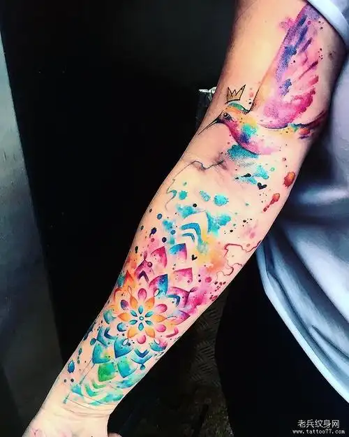 纹身主页 纹身图案大全 彩色纹身图案