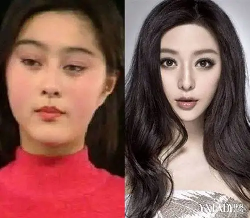 【图】范冰冰整容前后对比 原来范冰冰也是人工美女