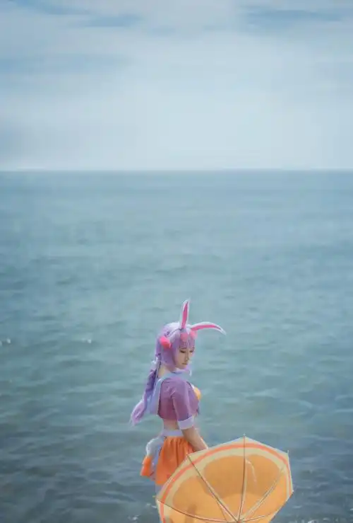 王者荣耀 公孙离泳装密橘之夏cosplay