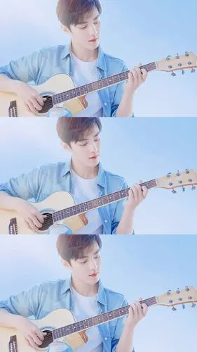 肖战三宫格壁纸