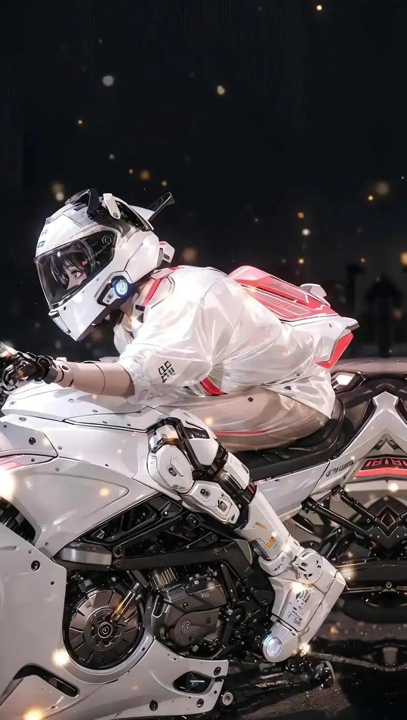 手机墙纸 #最酷机车女孩 #手机屏保 #高清图片 - 抖音