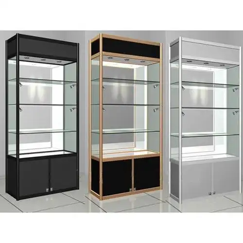 供应钛合金展示架,玻璃展示柜厂家