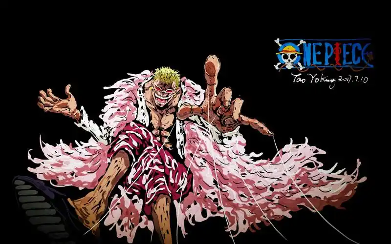 板绘《海贼王》多弗朗明哥——只有胜者才是正义!