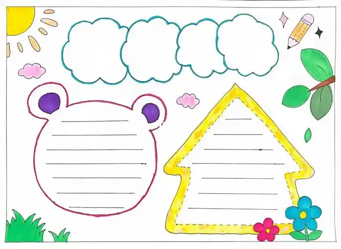 手抄报素材  #小学生手抄报  #万能手抄报模板