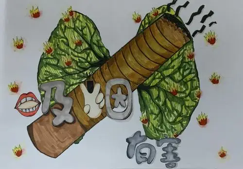 连江启明学校初二学生校园公益招贴设计展——传递正能量,我们来真的