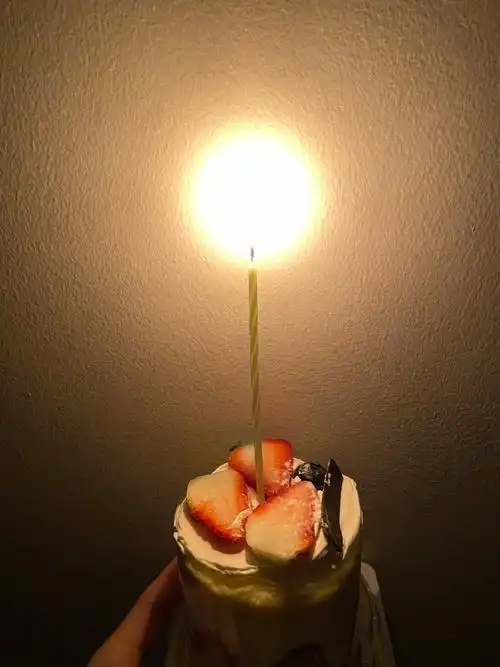 不用过生日 不涨年纪也可以天天吃小蛋糕 没想到这么小巧还会送蜡烛