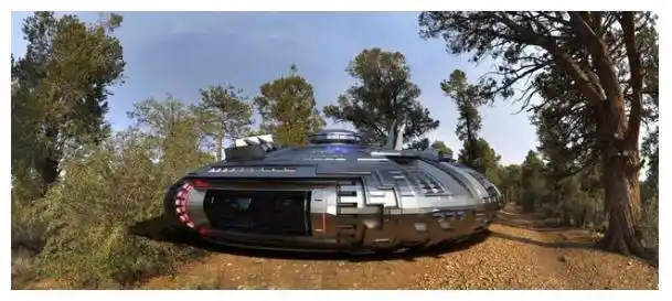 飞碟的结构所以,有人怀疑这几次出现的黑色球形或者椭球形ufo,很有