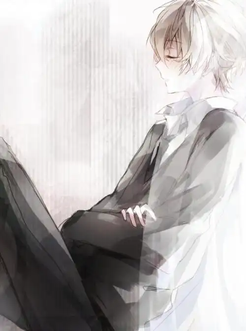 求原图-重谢(动漫男生闭眼侧脸)