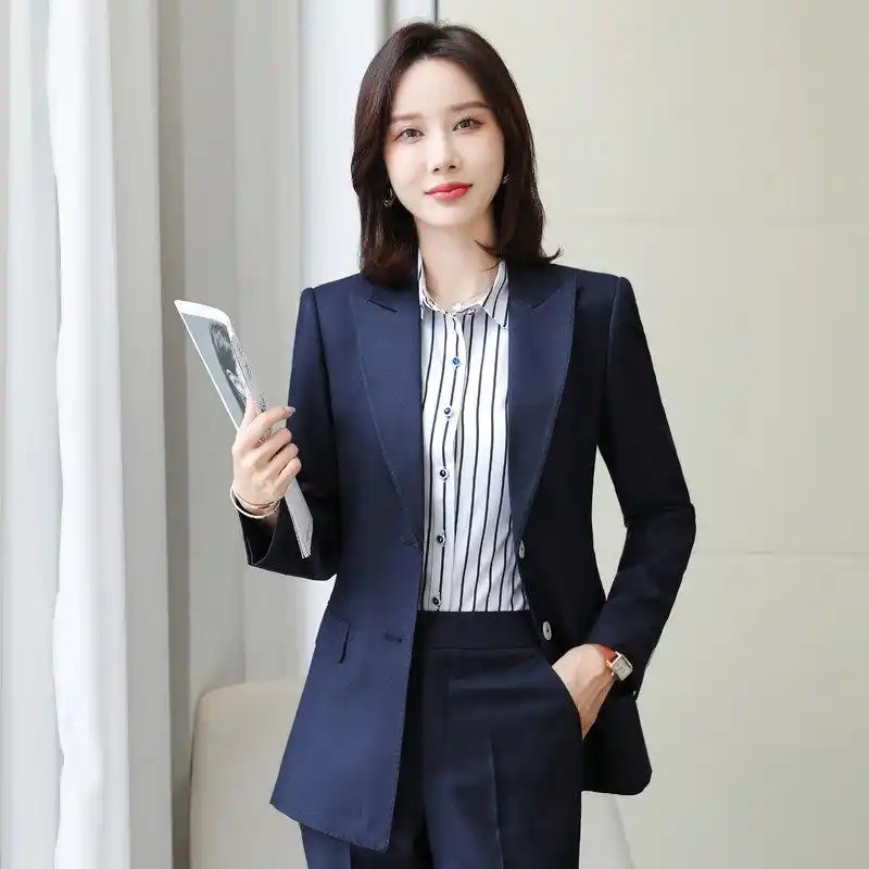 豪郡依西装套装女职业时尚气质西服职场工作装薄款公务员面试正装精品