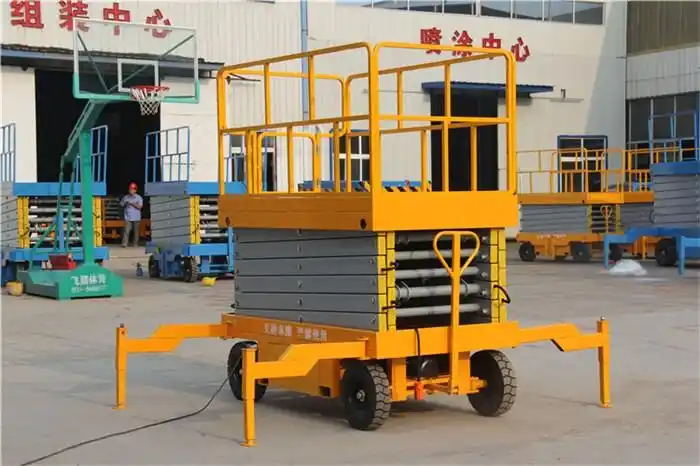 10米液压升降机济南豪硕液压液压升降机