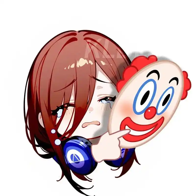 小丑面具3.补全一下评论区要求的 #五等分的花嫁 #三玖 # - 抖音