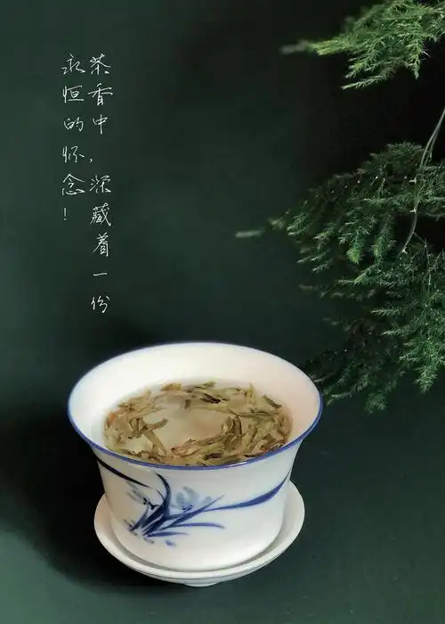 清明节一杯清茶怀念亲人