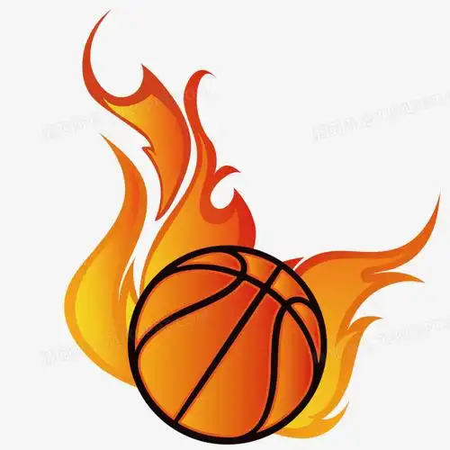 火焰篮球创意装饰素材
