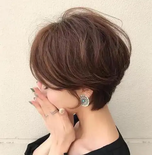 五十岁女人短发发型图片大全五十岁男士发型短发图片大全