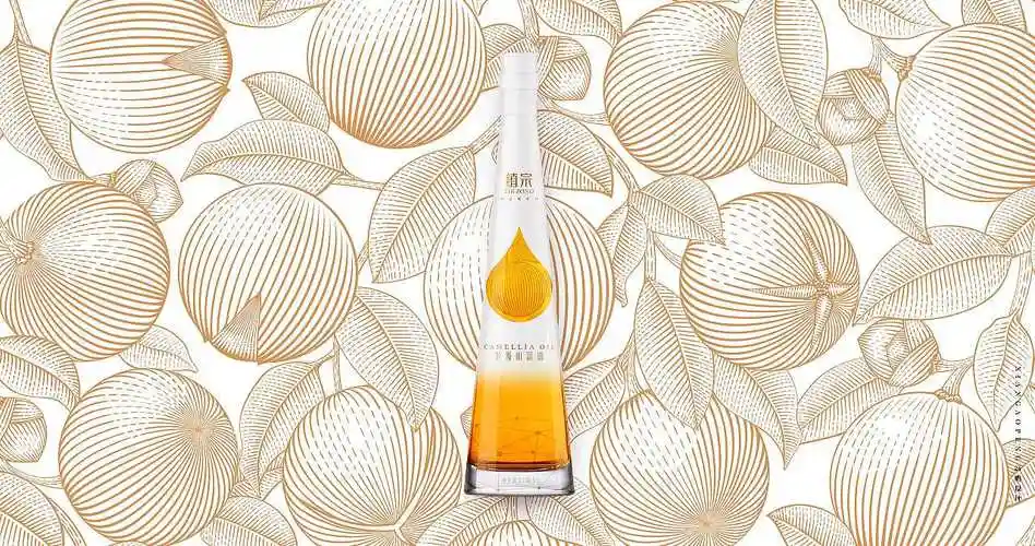 高鹏设计——高端山茶油食用油调味品包装设计