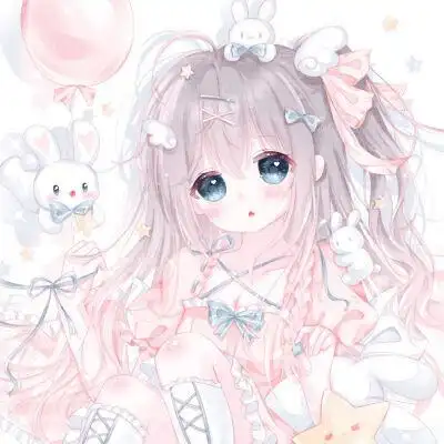 软妹头像动漫可爱 高清好看的软萌可爱女生二次元动漫头像_女生动漫