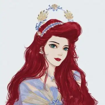 微信迪士尼公主女王气质头像