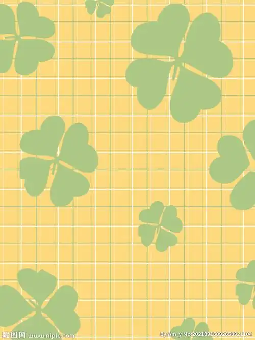 四叶草背景图片