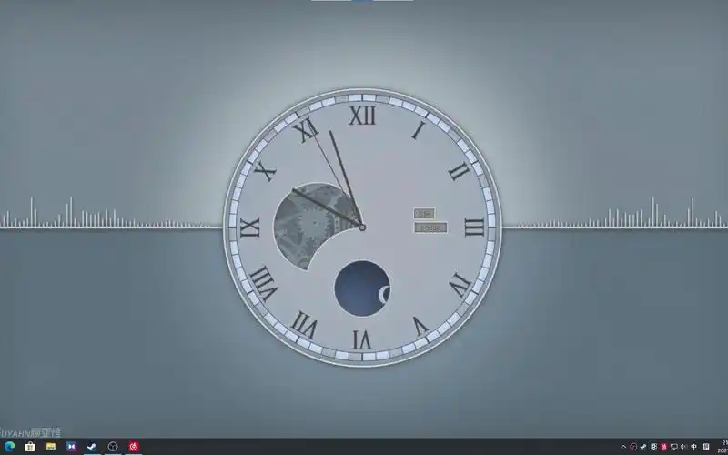 时间在流逝wallpaper时钟动态壁纸_哔哩哔哩_bilibili