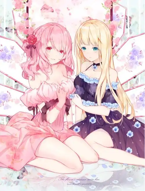 两个恋爱中的少女~橘里橘气美图特辑