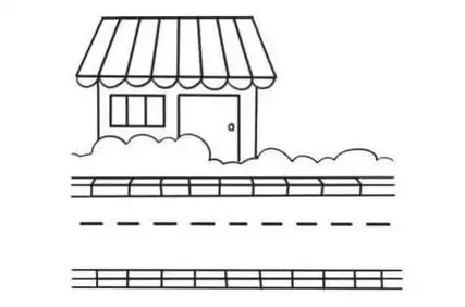 街道怎么画简笔画视频