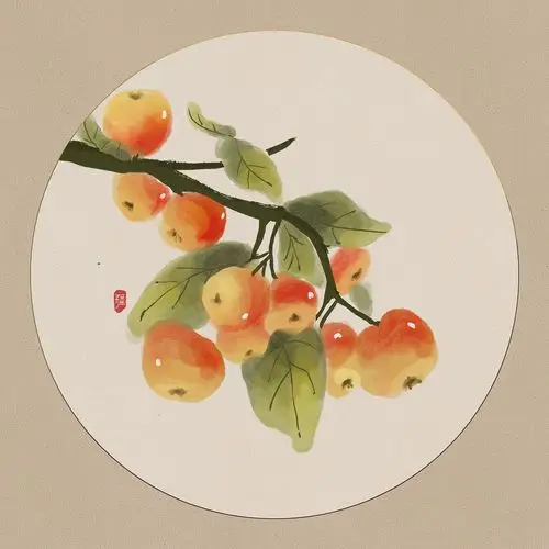 水墨画风 | 果子合集