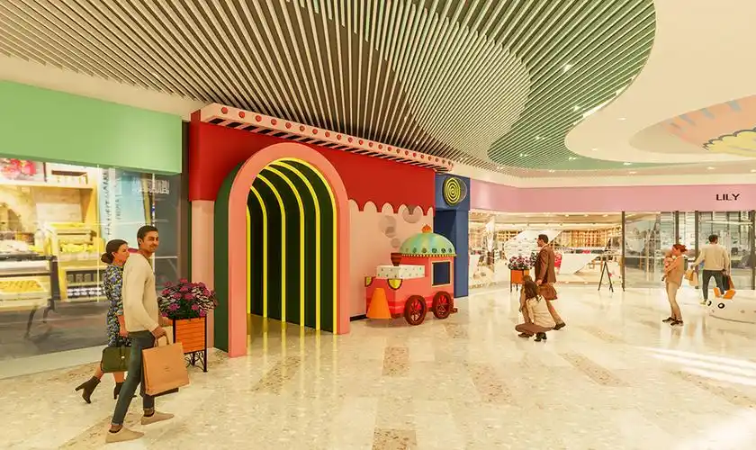 空间印象:绿城新天地·欢乐颂儿童主题商场设计:为了让逛街更有趣_联