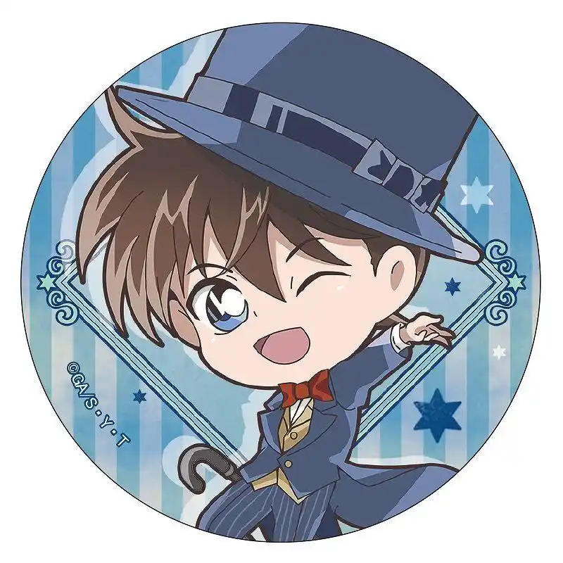 名侦探柯南:全员徽章系列q版头像,这是什么绝世小可爱!