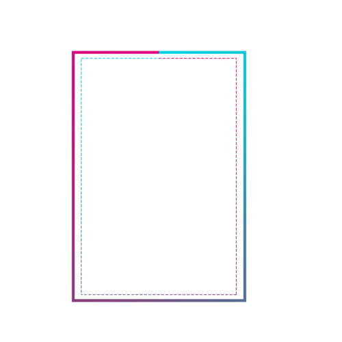 水彩彩色卡通长方形图片