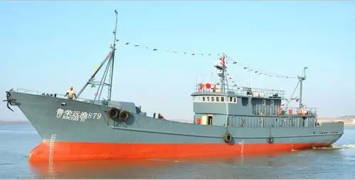 68m艉滑道单拖冷冻渔船金枪鱼延绳钓随着捕捞规模,捕捞技术的扩张和