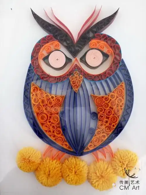 寸成品接受尺寸定制 6 纯手工创意纸艺衍纸折纸卷纸艺术装饰画立体