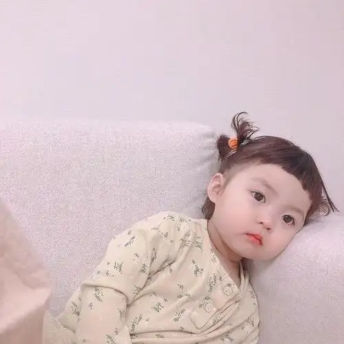头像丨萌娃罗熙纯图片无字