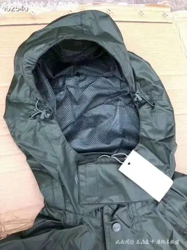 雨季来临少不了一套好雨衣正品07武警分体雨衣
