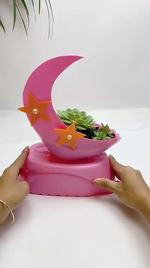 用完的洗衣液瓶子别扔这款够简单了吧快动手试试废物利用自制花盆