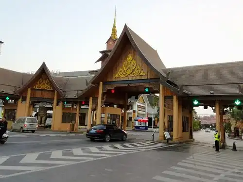 西双版纳景洪市区景色美.(2020.12.10)