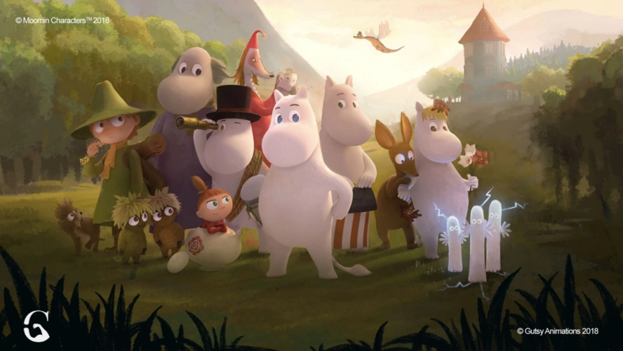 《姆明谷历险记》(moominvalley;芬兰/英国)