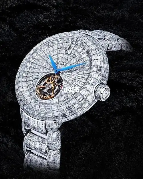 亿万富翁一眼心动的捷克豹满钻腕表