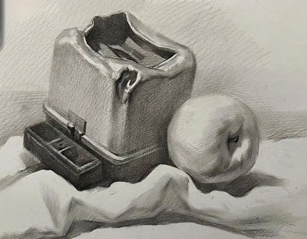 素描静物写生! - 抖音