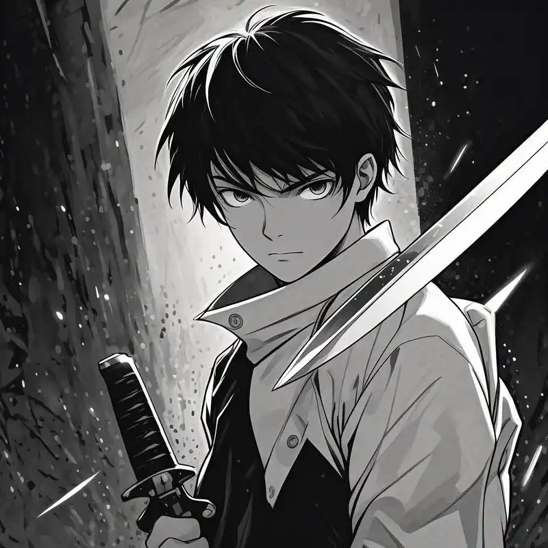 92动漫男生冷酷帅气头像78